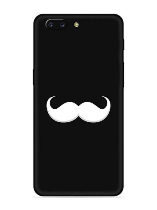 Mustache Vector Embossed Soft Silicone Case for Oneplus 5