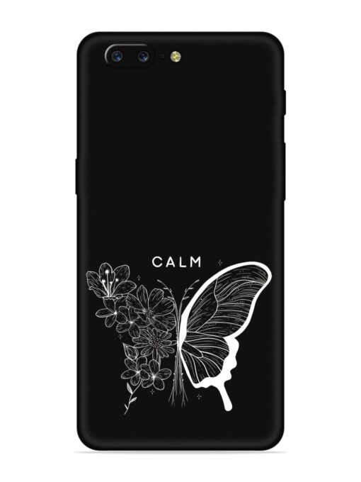 Calm Embossed Soft Silicone Case for Oneplus 5