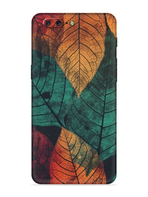 Leaves Artwork Embossed Soft Silicone Case for Oneplus 5