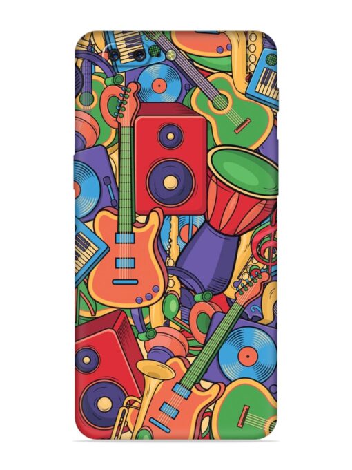 Colorful Music Art Embossed Soft Silicone Case for Oneplus 5