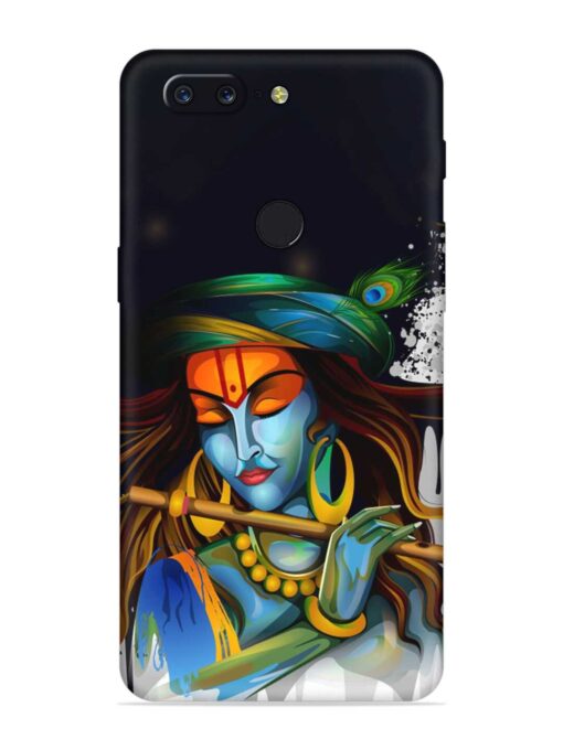 Krishna Art Embossed Soft Silicone Case for Oneplus 5T Zapvi