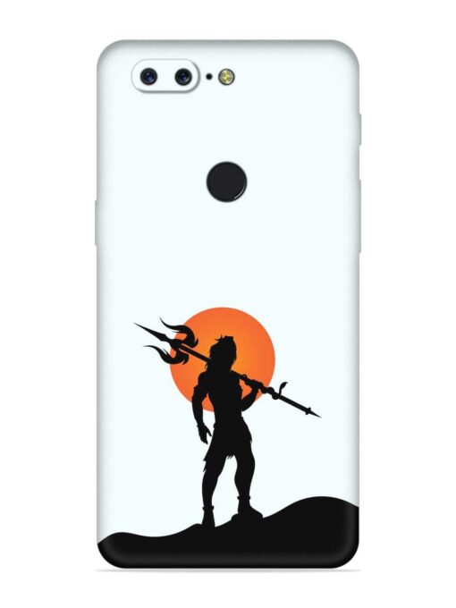 Lord Mahadev Trendy Embossed Soft Silicone Case for Oneplus 5T Zapvi