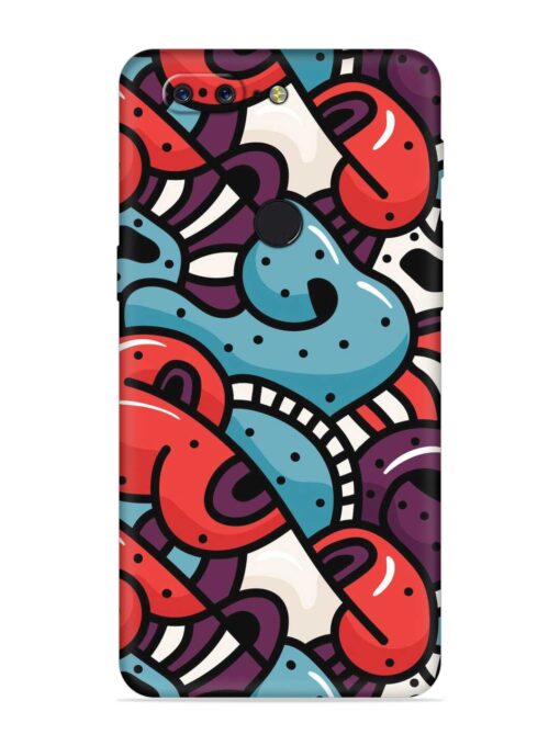 Seamless Backdrop Colorful Embossed Soft Silicone Case for Oneplus 5T