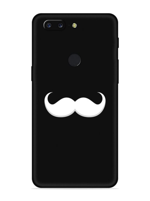 Mustache Vector Embossed Soft Silicone Case for Oneplus 5T Zapvi