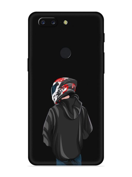 Motorcycle Rider Embossed Soft Silicone Case for Oneplus 5T Zapvi