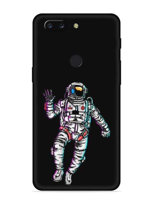 Spaceman Embossed Soft Silicone Case for Oneplus 5T Zapvi