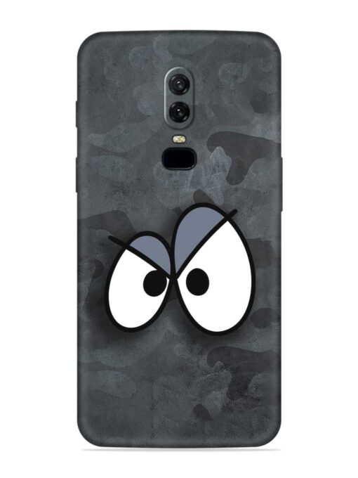 Big Eyes Night Mode Embossed Soft Silicone Case for Oneplus 6