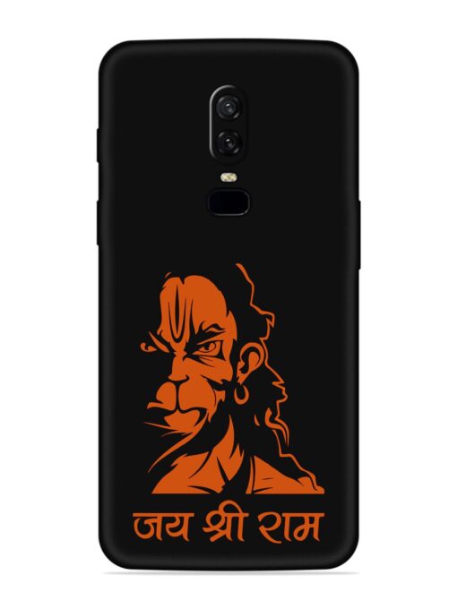 Angry Hanuman Embossed Soft Silicone Case for Oneplus 6 Zapvi