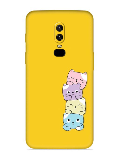 Cartoon Anime Embossed Soft Silicone Case for Oneplus 6