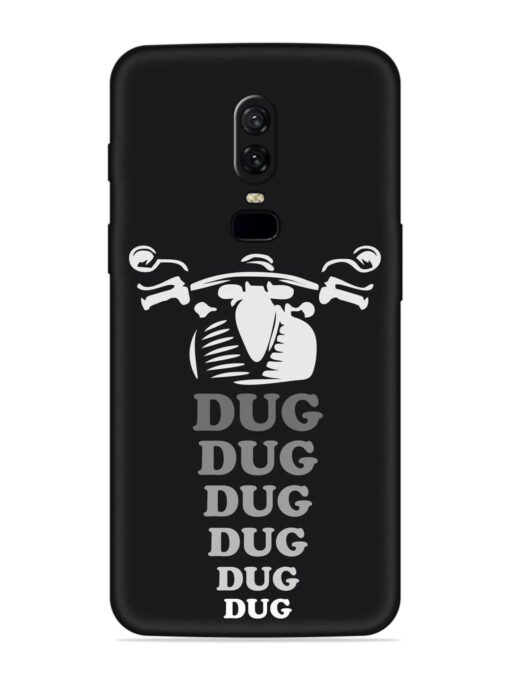 Dug Dug Dug Embossed Soft Silicone Case for Oneplus 6 Zapvi