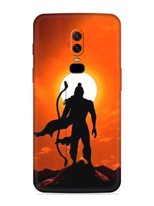 Shree Ram Embossed Soft Silicone Case for Oneplus 6 Zapvi