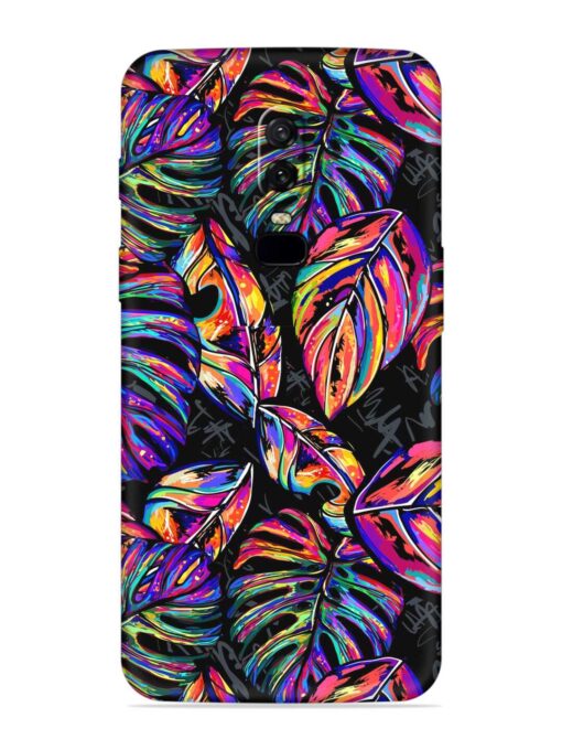 Tropical Seamless Vector Embossed Soft Silicone Case for Oneplus 6 Zapvi