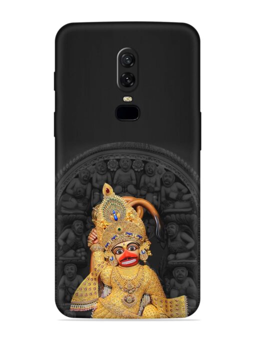 Indian Gold Hanuman Embossed Soft Silicone Case for Oneplus 6 Zapvi