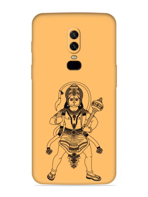 Indian God Hanuman Embossed Soft Silicone Case for Oneplus 6