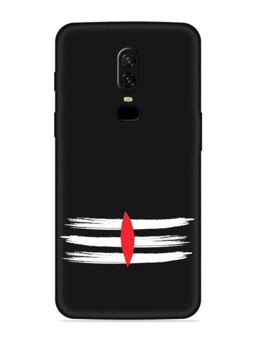 Mahadev Tilak Vector Embossed Soft Silicone Case for Oneplus 6