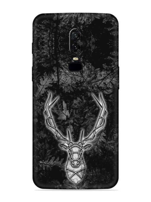 Ancient Deer Embossed Soft Silicone Case for Oneplus 6