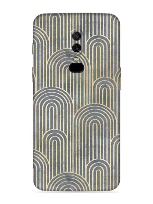 Art Deco Style Embossed Soft Silicone Case for Oneplus 6 Zapvi