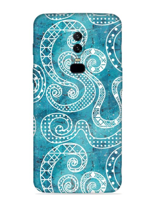 Vintage Curved Seamless Embossed Soft Silicone Case for Oneplus 6 Zapvi