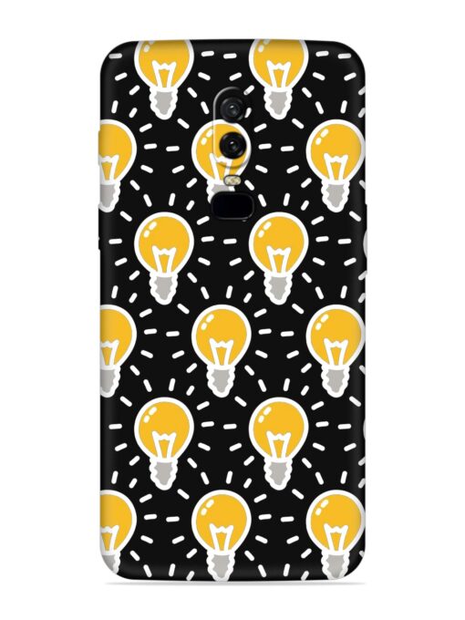 Light Bulb Seamless Embossed Soft Silicone Case for Oneplus 6 Zapvi