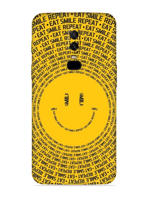 Smiley Embossed Soft Silicone Case for Oneplus 6 Zapvi