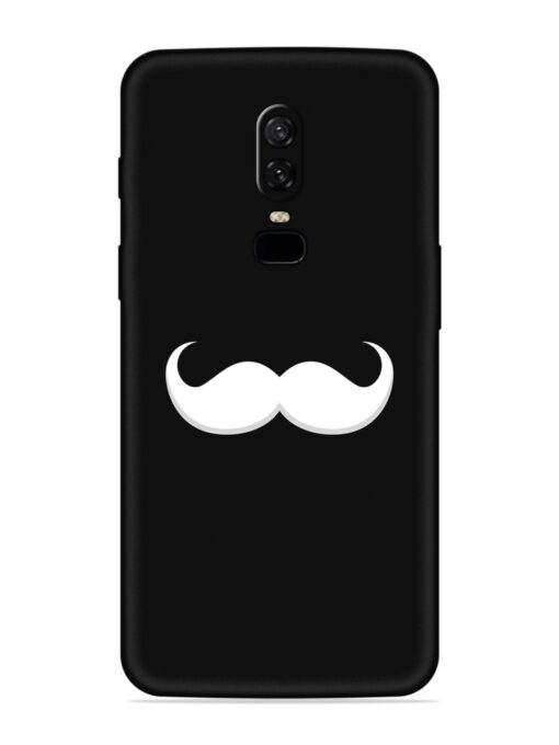 Mustache Vector Embossed Soft Silicone Case for Oneplus 6