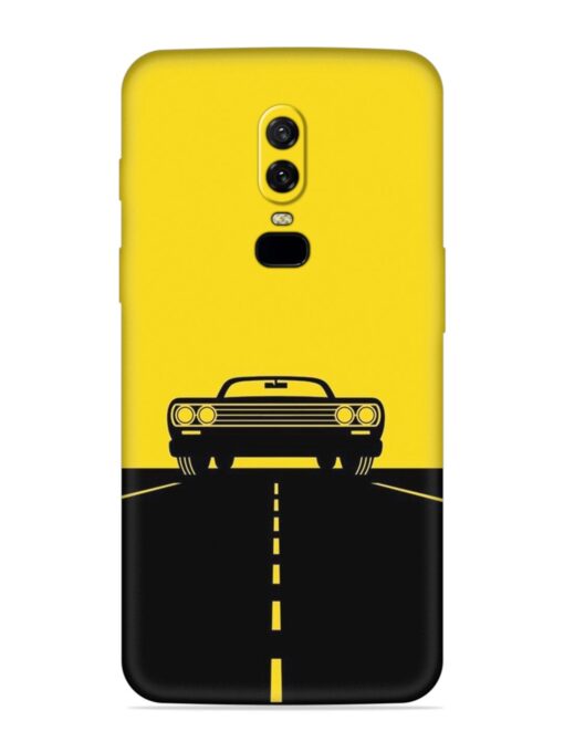 Classic Car Embossed Soft Silicone Case for Oneplus 6 Zapvi