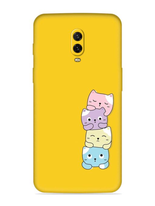 Cartoon Anime Embossed Soft Silicone Case for Oneplus 6T Zapvi