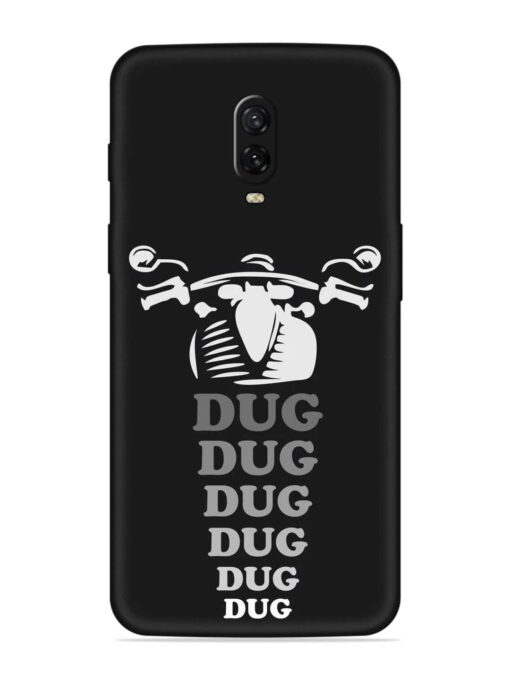 Dug Dug Dug Embossed Soft Silicone Case for Oneplus 6T Zapvi