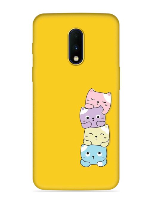 Cartoon Anime Embossed Soft Silicone Case for Oneplus 7 Zapvi