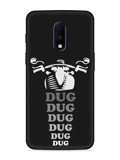 Dug Dug Dug Embossed Soft Silicone Case for Oneplus 7 Zapvi