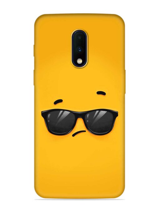 Attitude Glass Art Embossed Soft Silicone Case for Oneplus 7 Zapvi