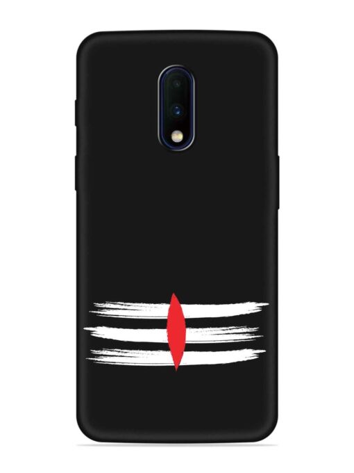 Mahadev Tilak Vector Embossed Soft Silicone Case for Oneplus 7