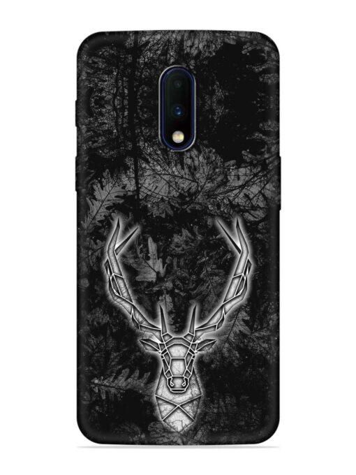 Ancient Deer Embossed Soft Silicone Case for Oneplus 7 Zapvi