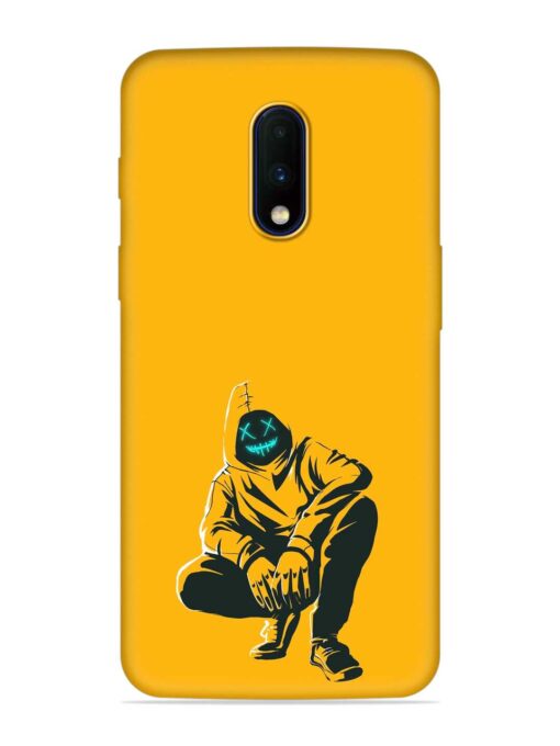 Xo Xo Swag Embossed Soft Silicone Case for Oneplus 7 Zapvi