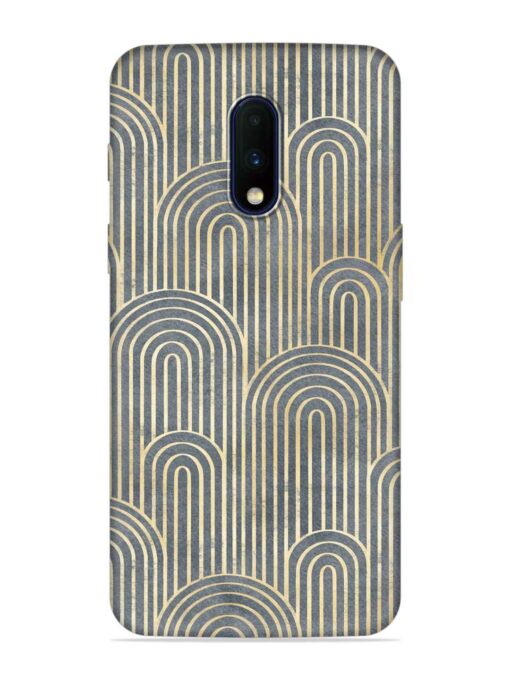 Art Deco Style Embossed Soft Silicone Case for Oneplus 7