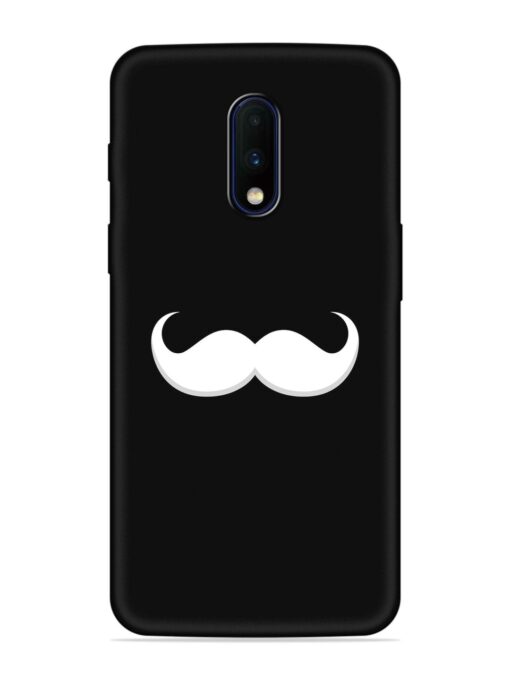 Mustache Vector Embossed Soft Silicone Case for Oneplus 7