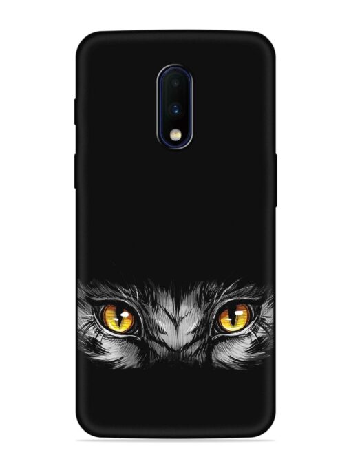 Scary Eye Embossed Soft Silicone Case for Oneplus 7 Zapvi