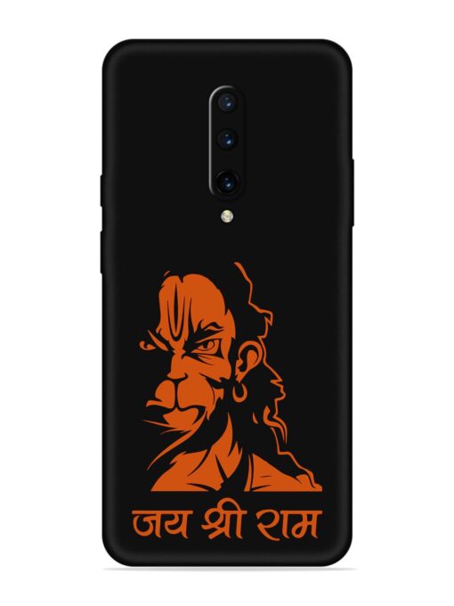 Angry Hanuman Embossed Soft Silicone Case for Oneplus 7 Pro