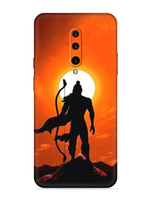 Shree Ram Embossed Soft Silicone Case for Oneplus 7 Pro