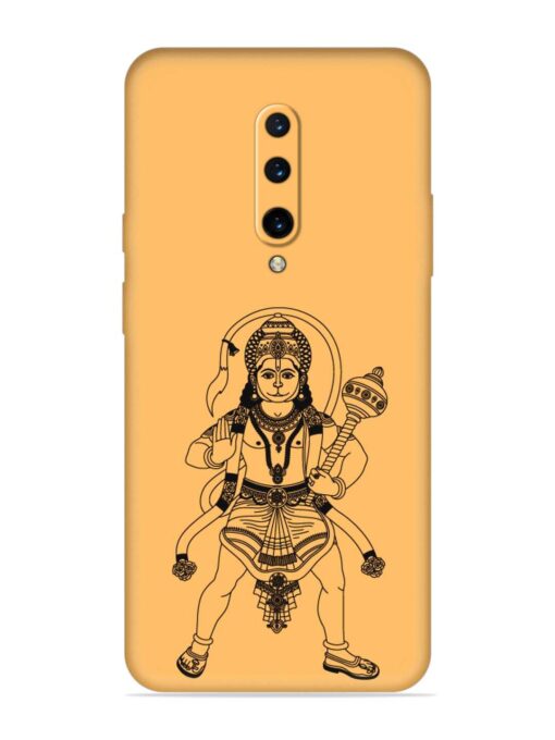 Indian God Hanuman Embossed Soft Silicone Case for Oneplus 7 Pro Zapvi