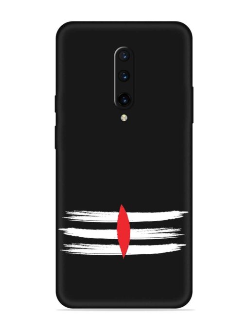 Mahadev Tilak Vector Embossed Soft Silicone Case for Oneplus 7 Pro Zapvi