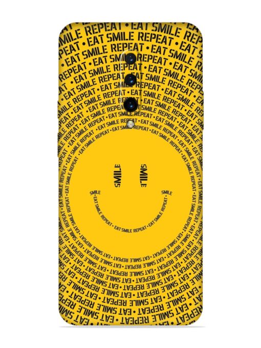 Smiley Embossed Soft Silicone Case for Oneplus 7 Pro Zapvi