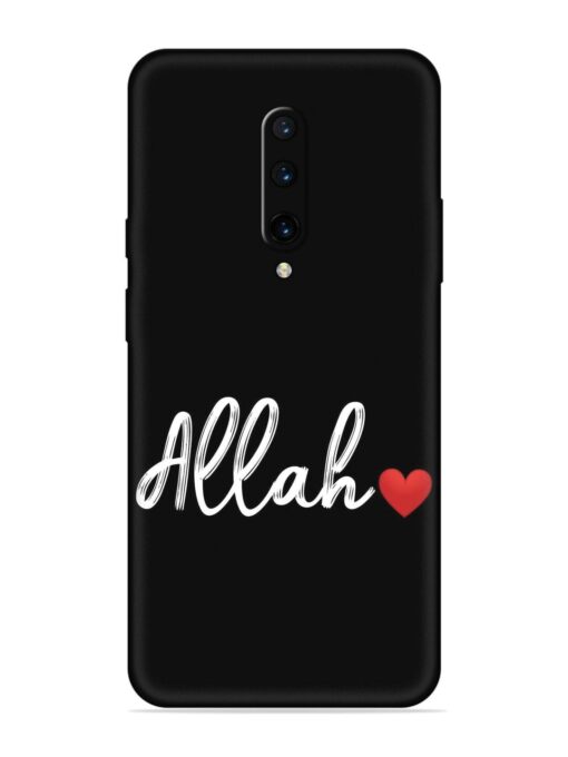 Allah Embossed Soft Silicone Case for Oneplus 7 Pro