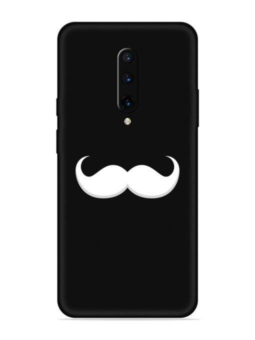 Mustache Vector Embossed Soft Silicone Case for Oneplus 7 Pro Zapvi