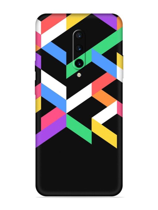 Colorshape Abstarct Embossed Soft Silicone Case for Oneplus 7 Pro Zapvi