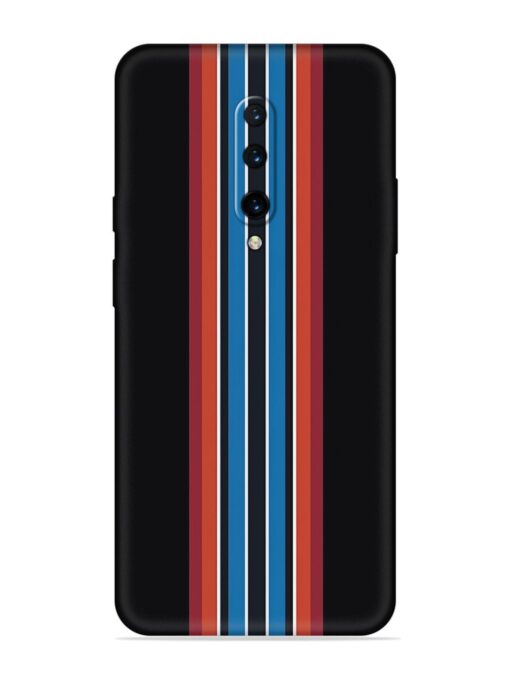 Vertical Strips Embossed Soft Silicone Case for Oneplus 7 Pro