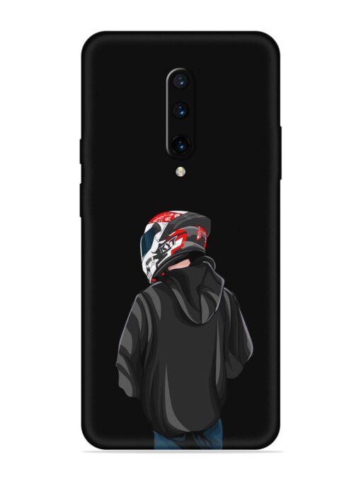 Motorcycle Rider Embossed Soft Silicone Case for Oneplus 7 Pro