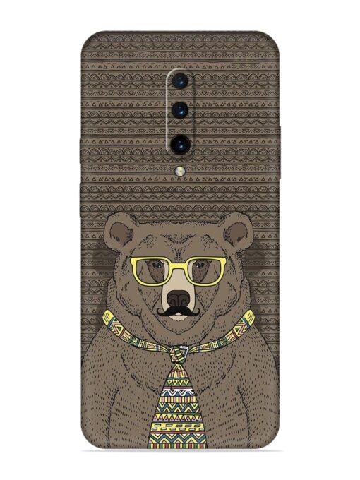 Grizzly Bear Embossed Soft Silicone Case for Oneplus 7 Pro Zapvi