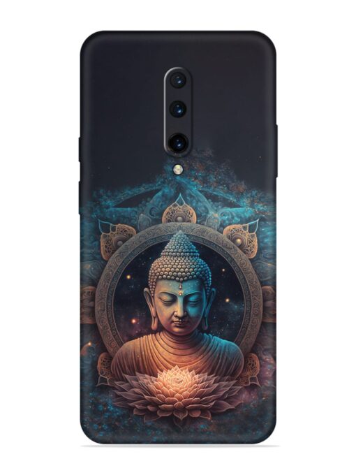 Gautam Buddha Embossed Soft Silicone Case for Oneplus 7 Pro Zapvi