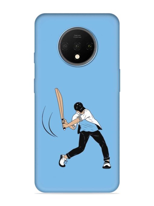 Cricket Gully Boy Embossed Soft Silicone Case for Oneplus 7T Zapvi